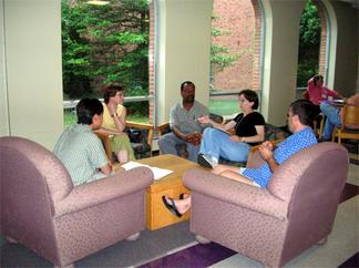 Participants in an Early Career Workshop