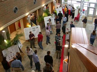 Student research symposium at Wittenberg University