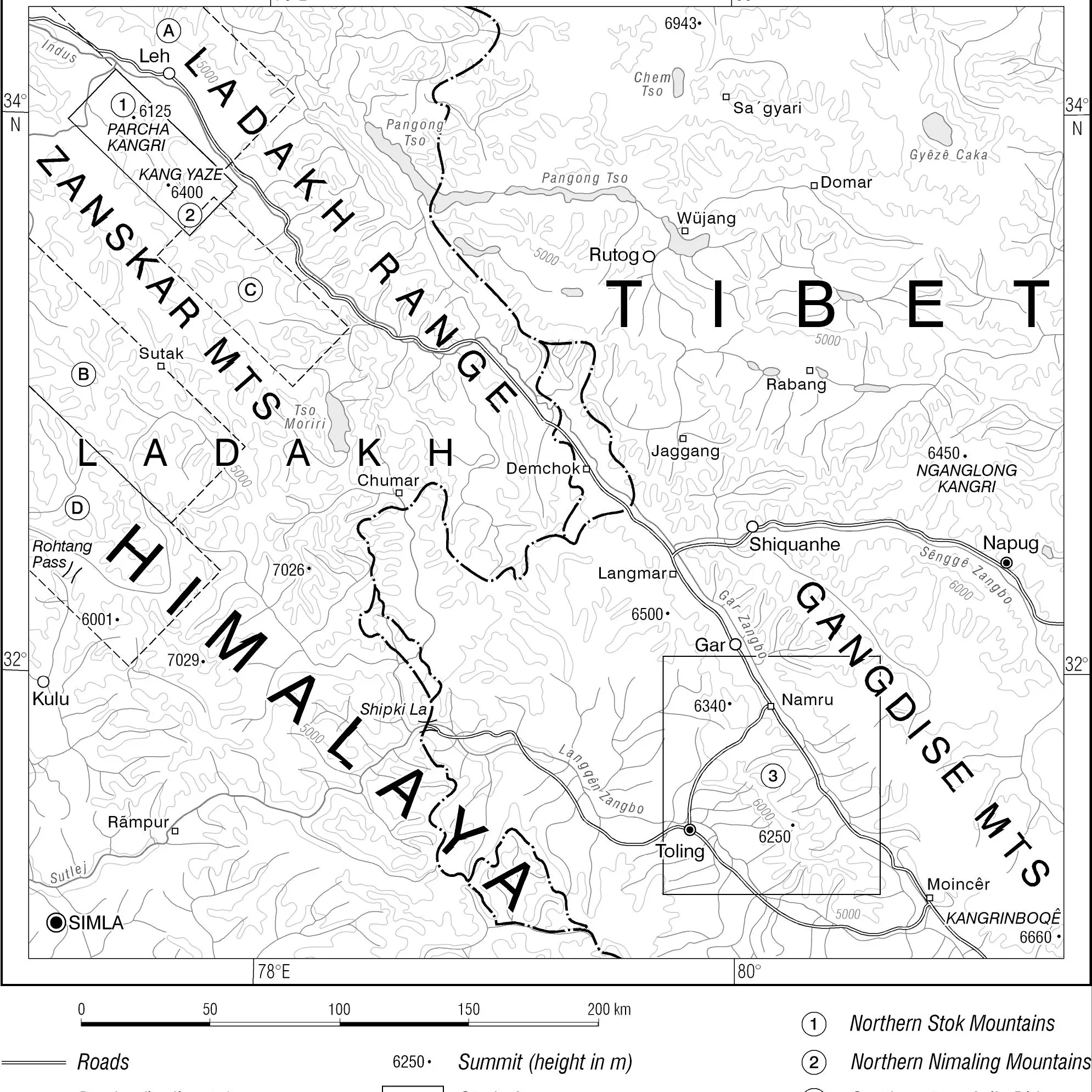 Travel Guide to Reaching Padum, Zanskar Valley, Ladakh, image size:1990x1990