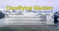 Classifying Glaciers