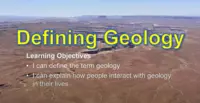 Defining Geology