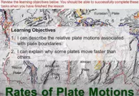 Rates of Plate Motions