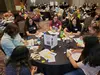 PROGRESS workshop participants doing an activity