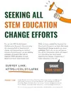 recruitment flyer for change projects