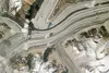 Siachen glacier viewed from space