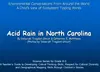 Acid Rain in North Carolina