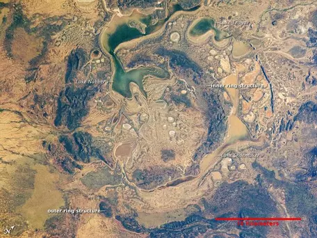 Shoemaker Impact Crater, Australia