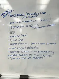 what gets in the way of discussions?