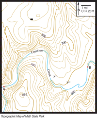 Math State Park Topo Map