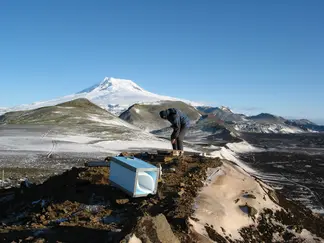 Installations at Auxiliary Seismic Station AS072 Spitsbergen Norway