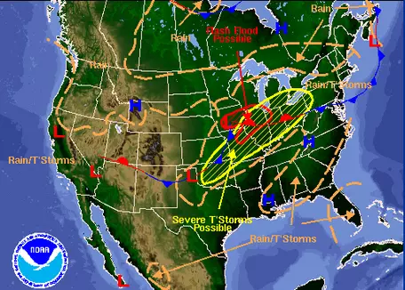 june 10 weather map