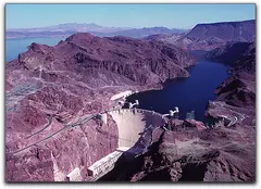 Hoover Dam Aerial View