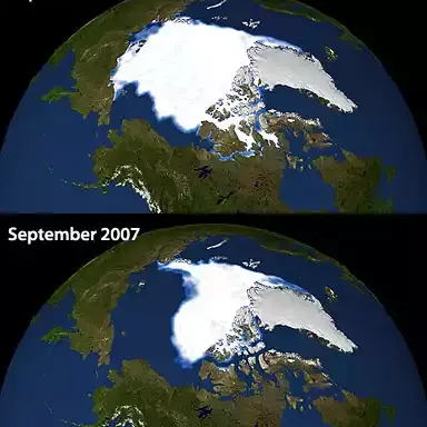 Part 2: Use ImageJ to Analyze How the Sea Ice Extent in the Arctic