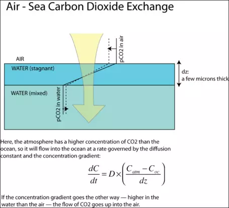 air-sea C exchange