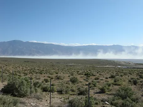 Owens Valley dust storm