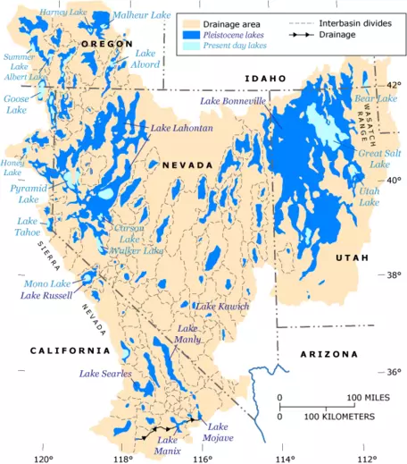 Pleistocene pluvial lakes