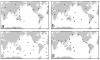 4 Global EQ Distribution Maps