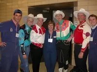 The IODP team (and the Riders in the Sky) at the 2005 National Science Teachers Conference