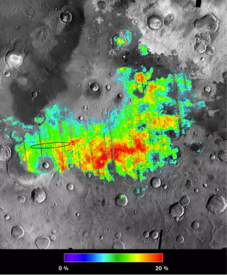 Figure 2 Meridiani Planum TES Hematite