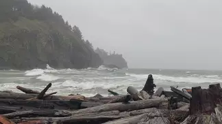 Quillayute,WA rainstorm