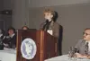 Barbara Tewksbury giving speech