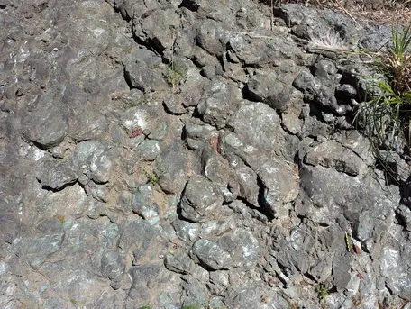Basalt pillows: Nicasio Reservoir Terrane, Marin, CA