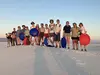 Field course group at White Sands