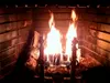 Fireplace Burning
