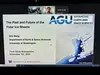 Guest speaker's first slide for Zoom presentation