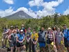 Geology students explore Costa Rican volcanoes. 