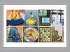 Stitched handicrafts included in Stitch Your Science 2022