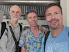 Three Geo2YC geologists meet at airport