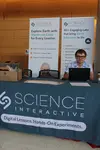 Science Interactive exhibit booth at the Earth Educators' Rendezvous.