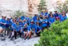 G-Camp Students at Bandalier Tuff