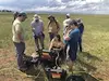 Electrical resistivity instrument in use