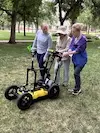 Near-surface geophysics with undergraduates