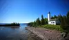Rock Harbor Lighthouse at Isle Royale National park