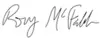 Rory McFadden Signature