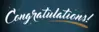 Congratulations