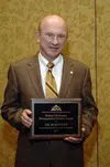 Bob Ridky with Robert Christman Award