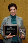 Naomi Oreskes with James Shea Award