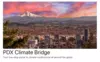 Logo for the current PDX Climate Bridge site 