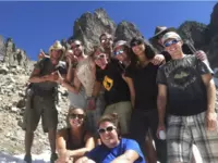 Field campers at UWO field camp