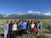Group photo in the Grand Teton