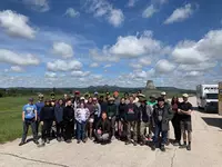 LU Fieldcamp group Photo at Devil's Tower