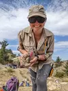 Skye with Fossil