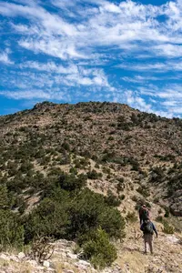 Students hiking in Colorado