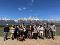 Students Visiting the Teton Fault