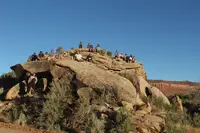 Sunset Group Photo of UB Summer Field Course 2024