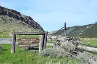 Welcome sign to MU Geology Field Camp
